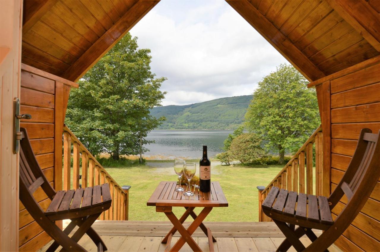 Seal Point Cabin - Luxury Glamping Cairndow Exterior photo